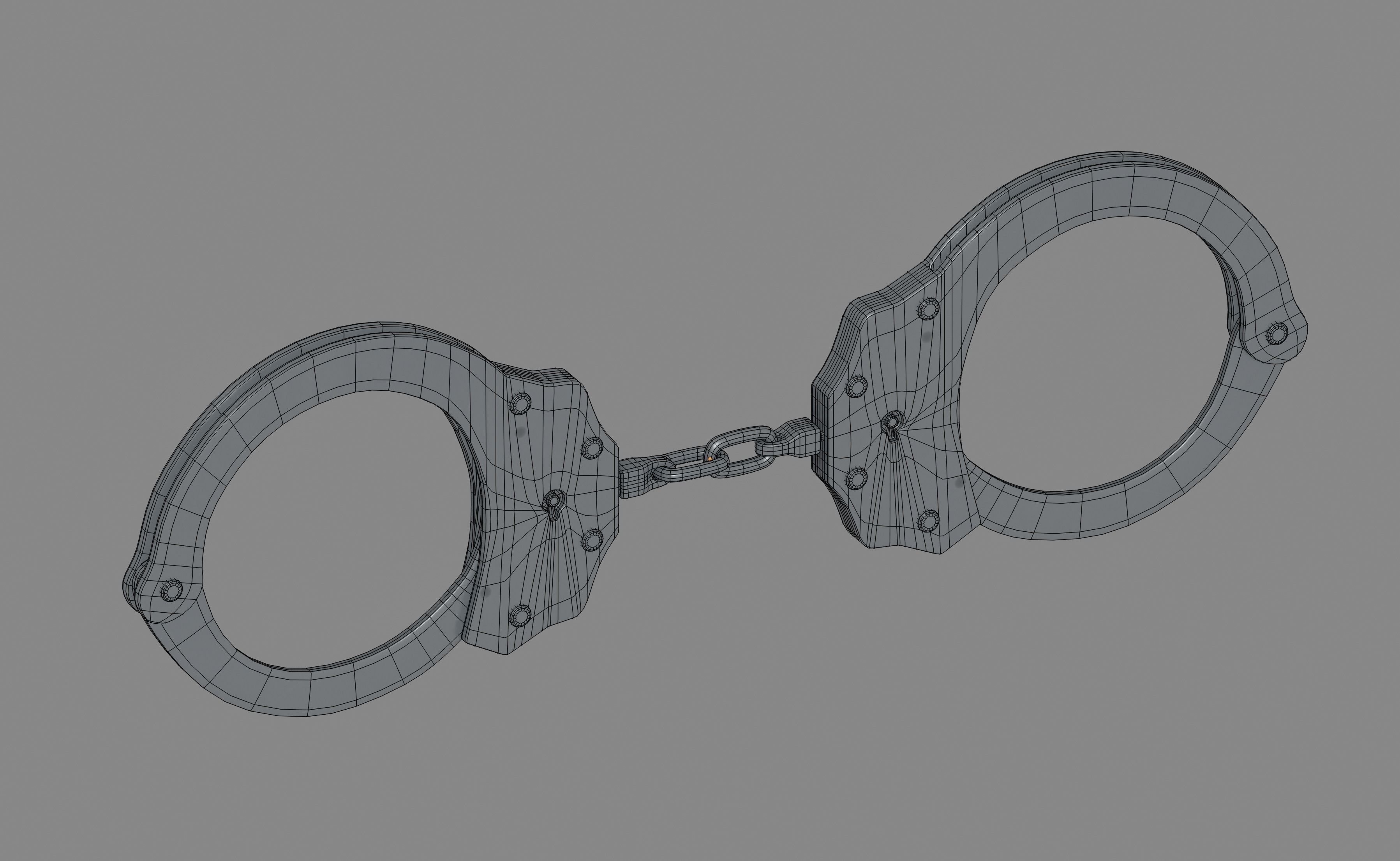 Handcuffs 3D model_19