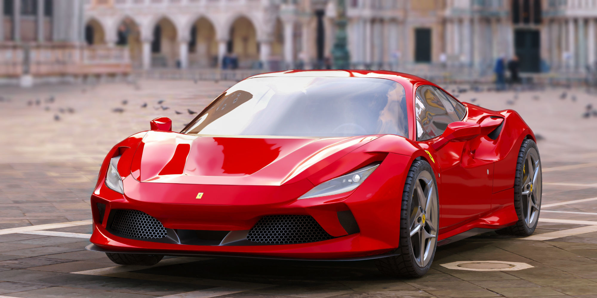 Ferrari F8 Tributo 3D model_5