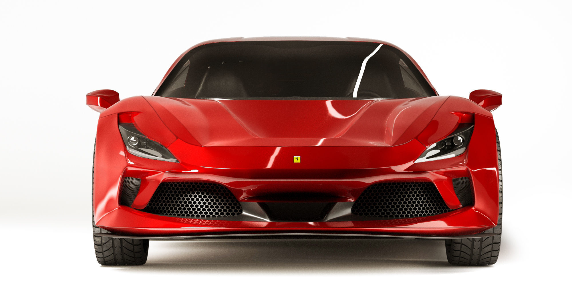 Ferrari F8 Tributo 3D model_8