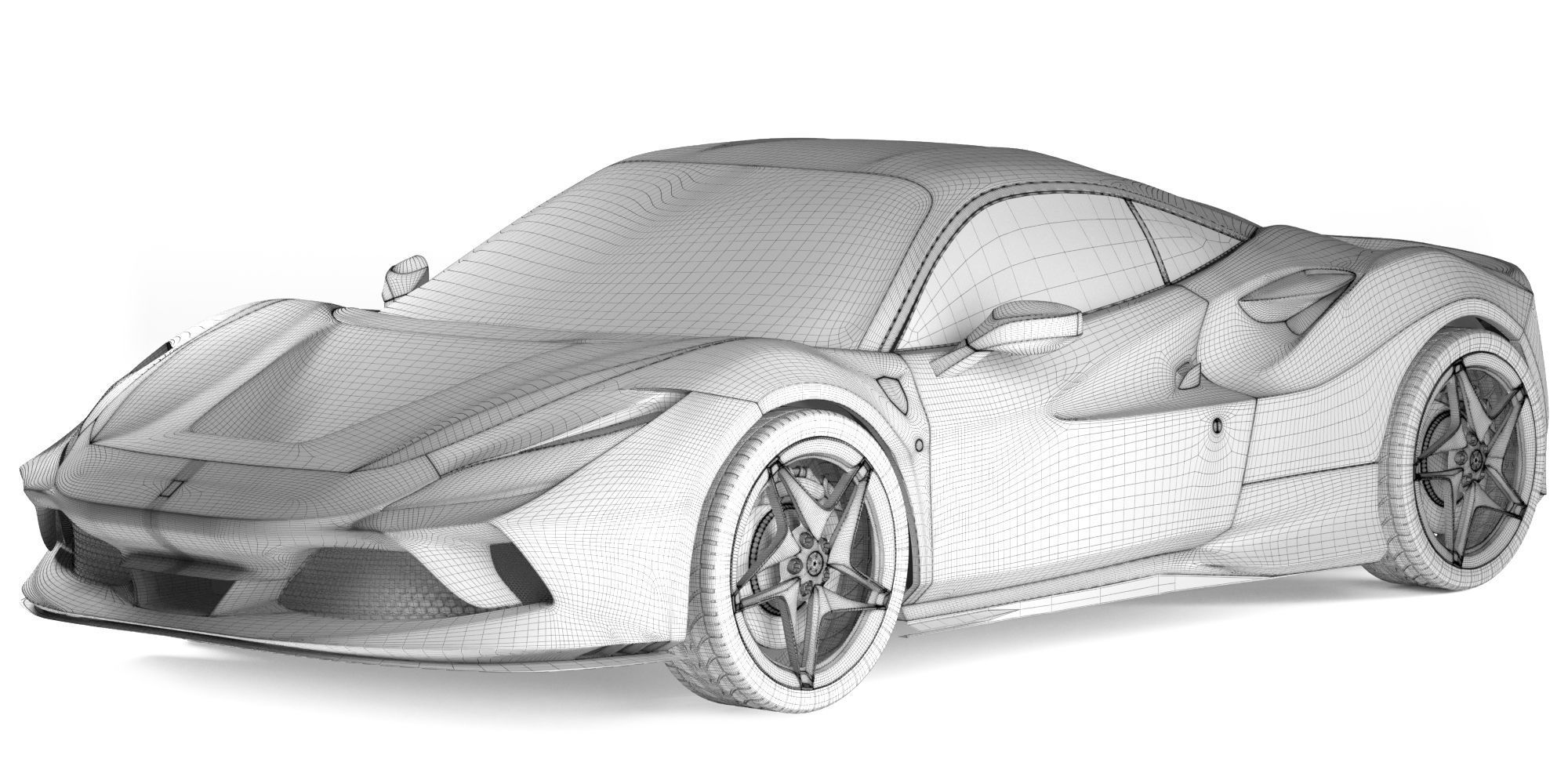 Ferrari F8 Tributo 3D model_10