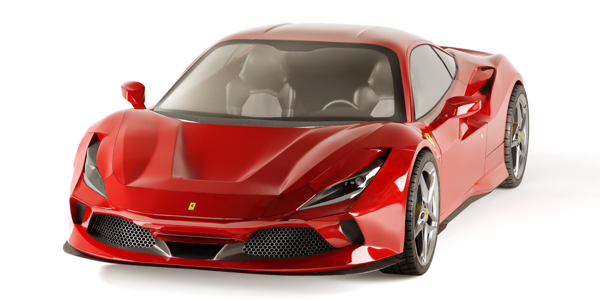 Ferrari F8 Tributo 3D model_6
