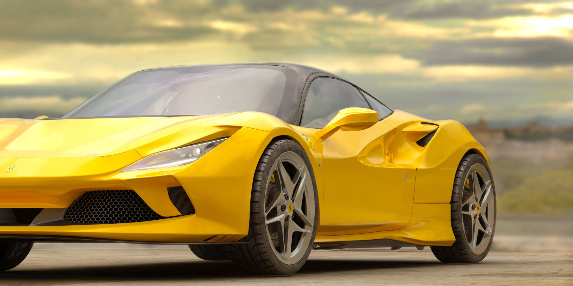 Ferrari F8 Tributo 3D model_2