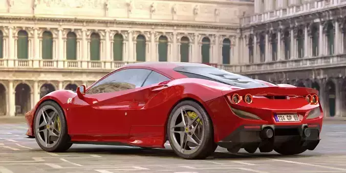 Ferrari F8 Tributo 3D model