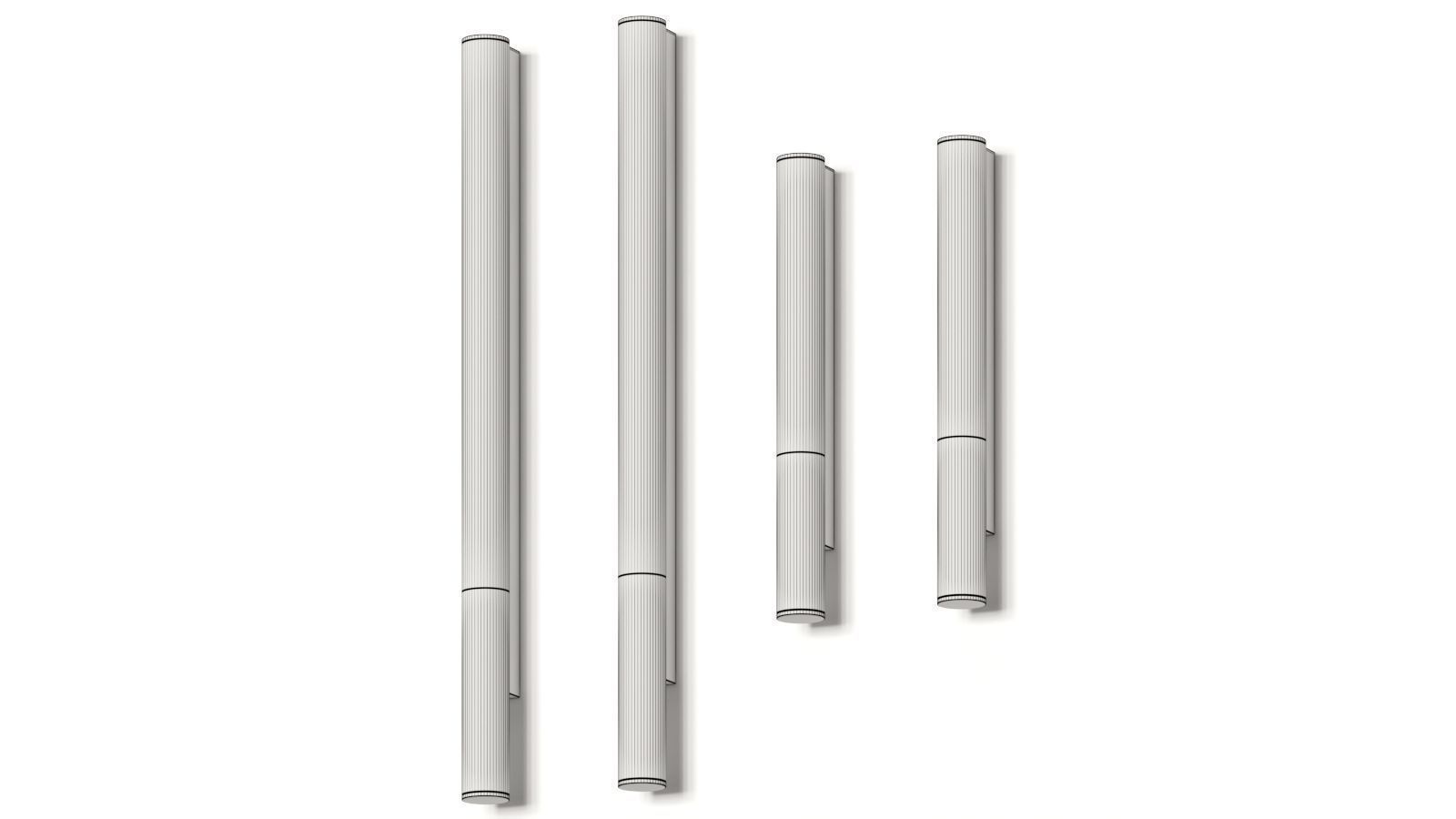 Targetti Omega Surface Wall Lamps 3D model_2