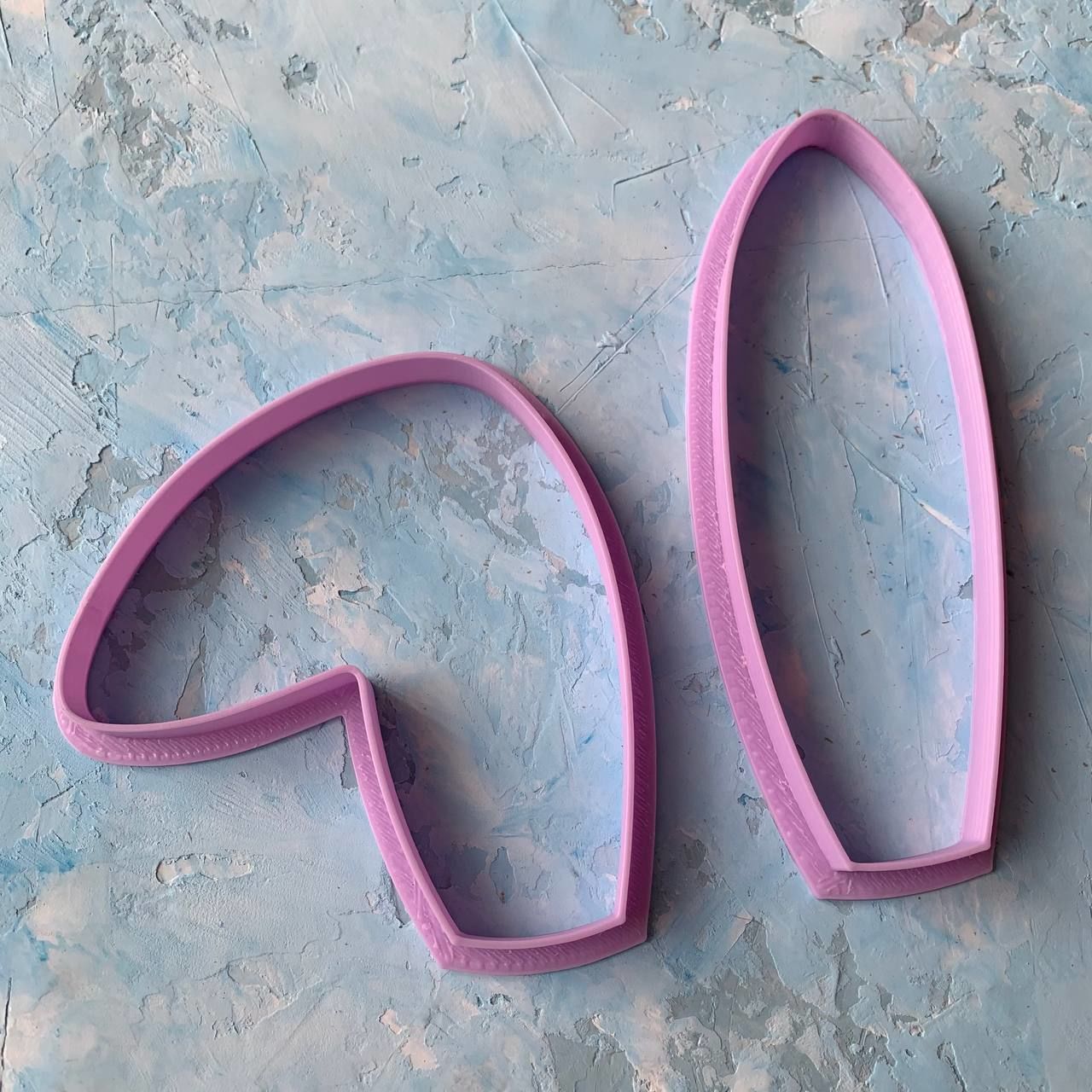 Easter Bunny ears Cookie Cutter 3D print model_3