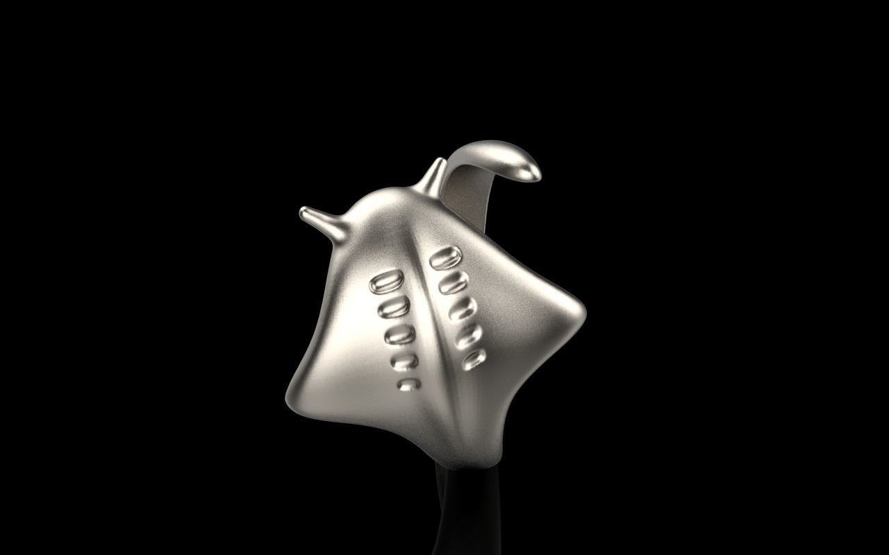 slope fish ring model Z274 3D print model_14