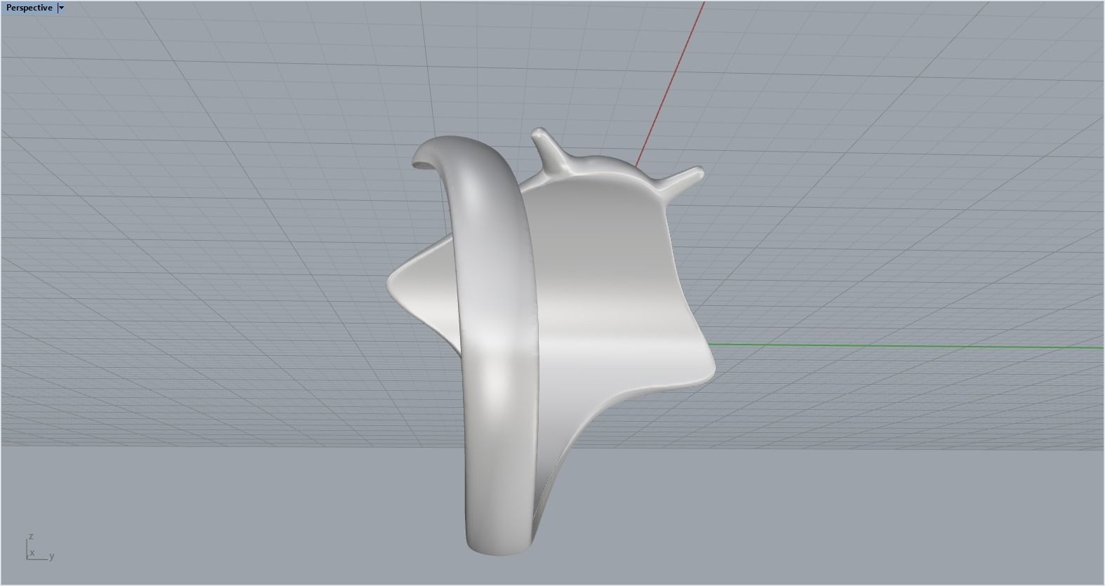 slope fish ring model Z274 3D print model_9