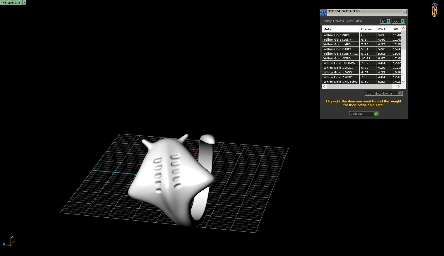 slope fish ring model Z274 3D print model_2