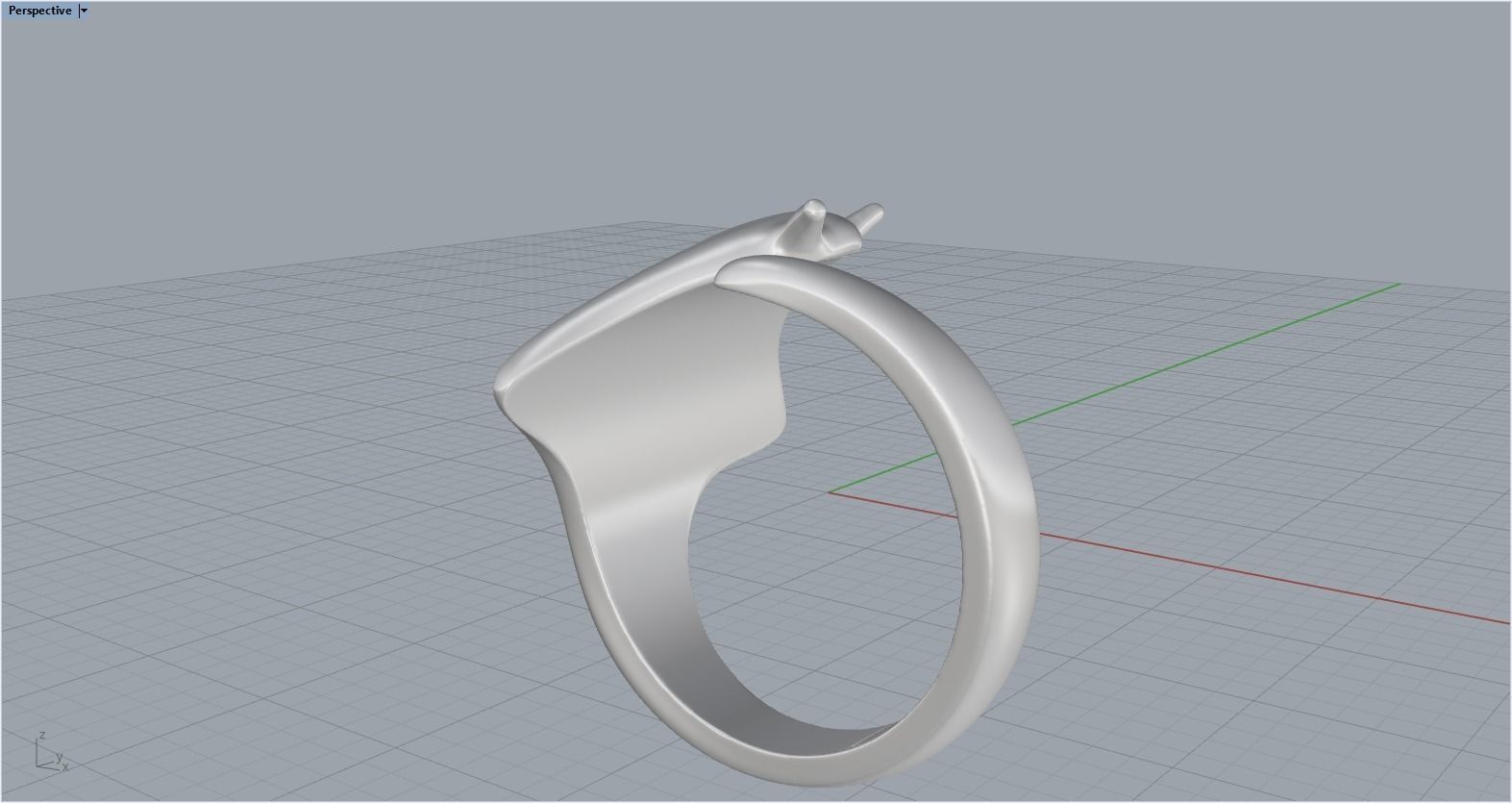 slope fish ring model Z274 3D print model_10