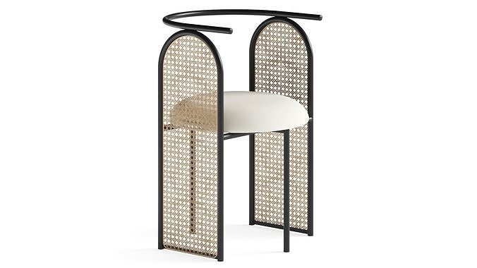 Hatsu Arco Chair 3D model