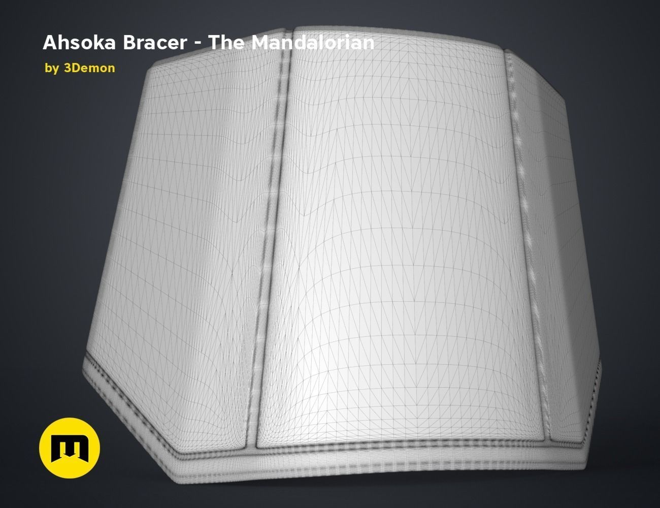 Ahsoka Bracers - The Mandalorian 3D print model_13