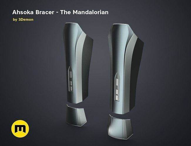 Ahsoka Bracers - The Mandalorian 3D print model