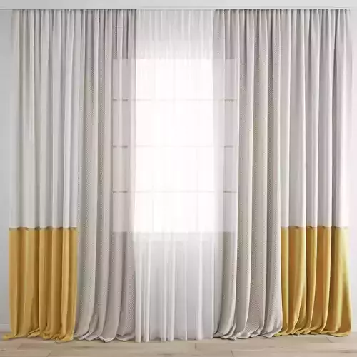 Curtain 315 3D model