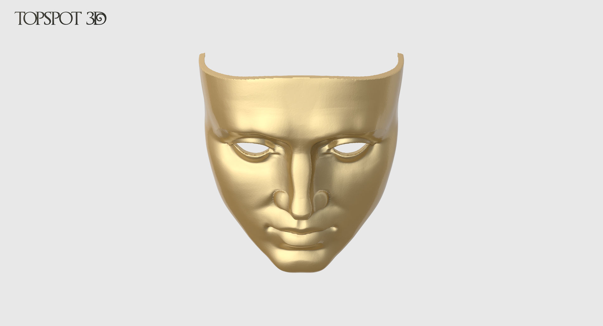 Carnival Mask 3D print model_3