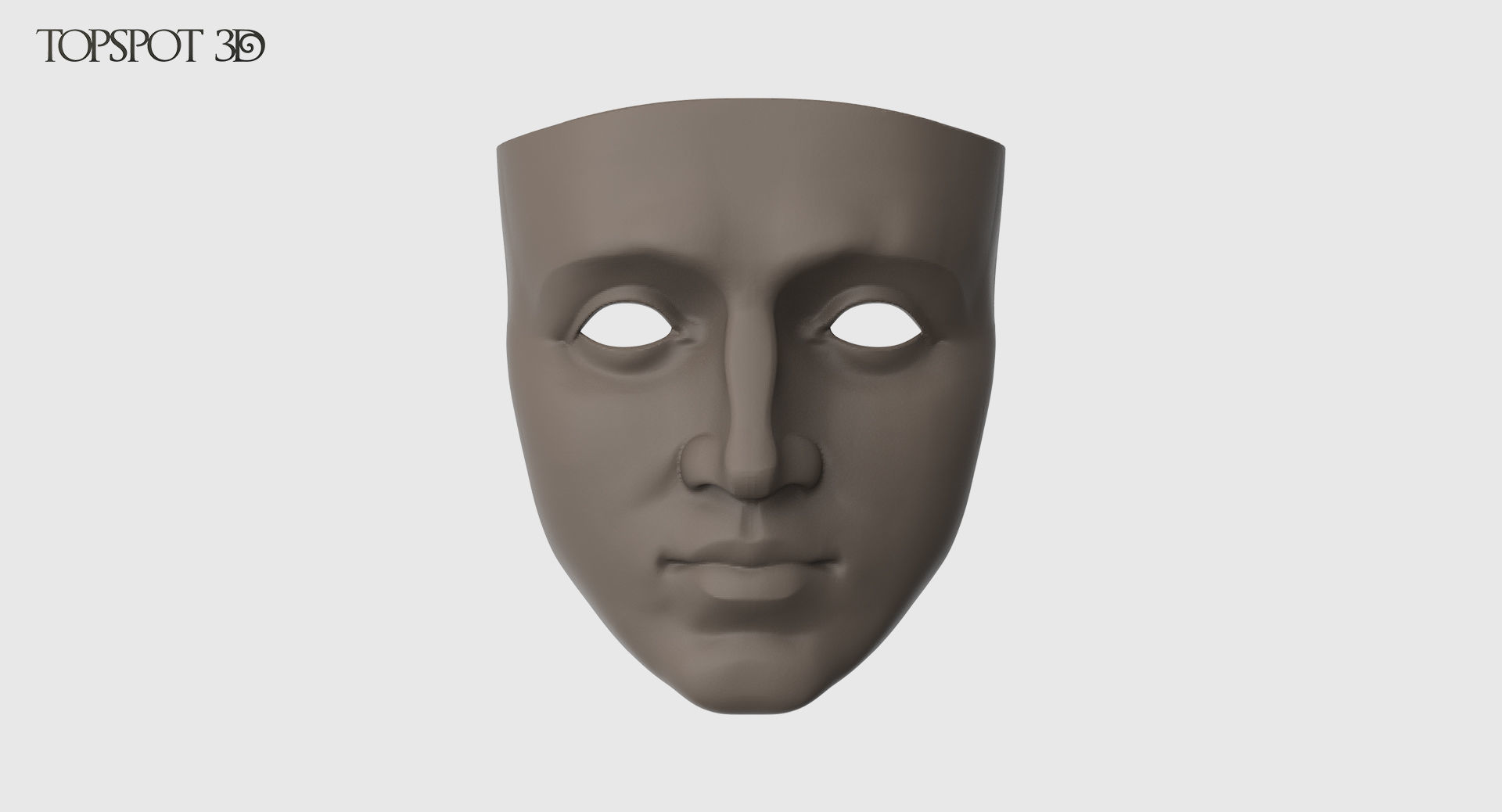 Carnival Mask 3D print model_11