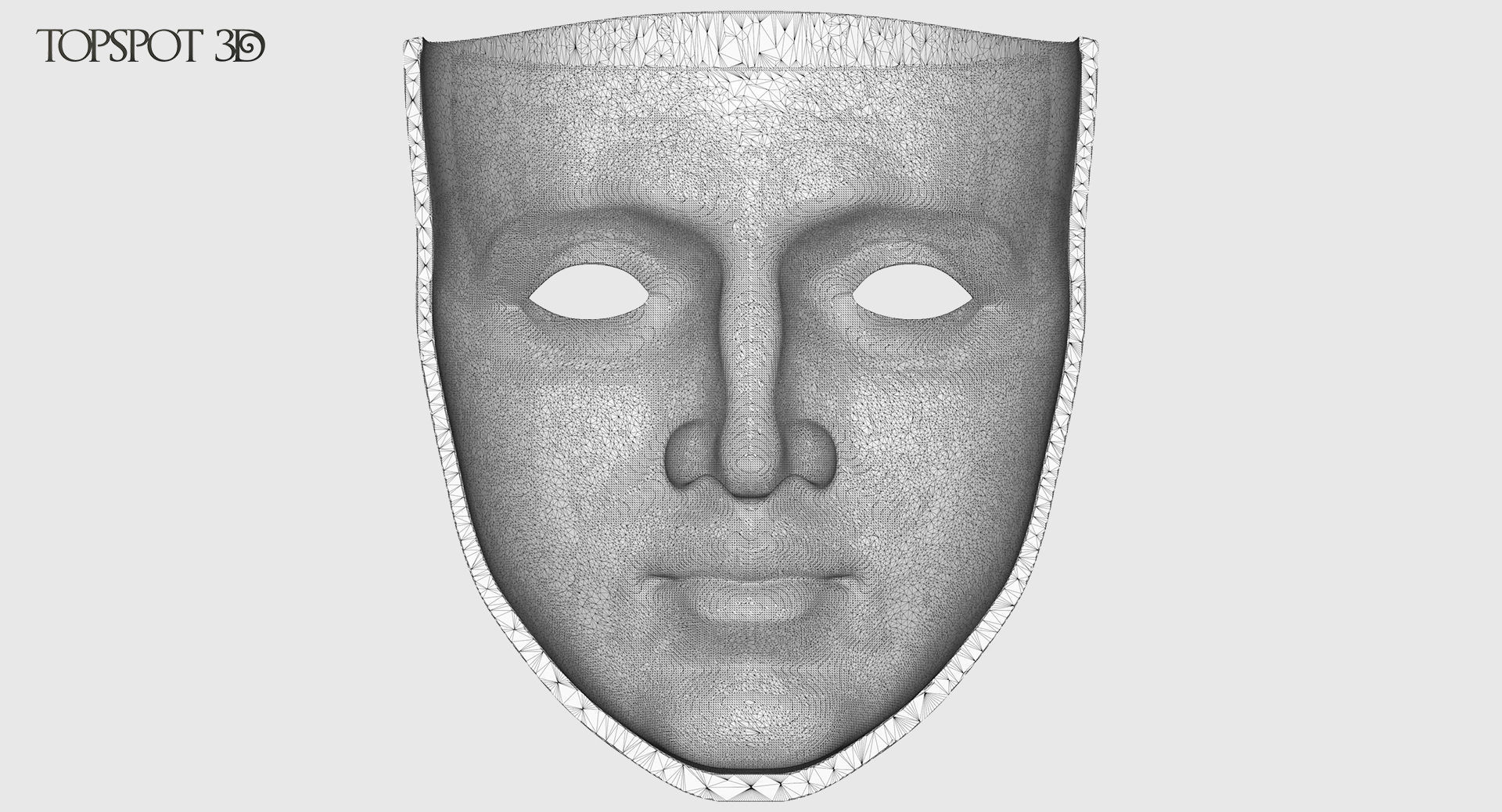 Carnival Mask 3D print model_20