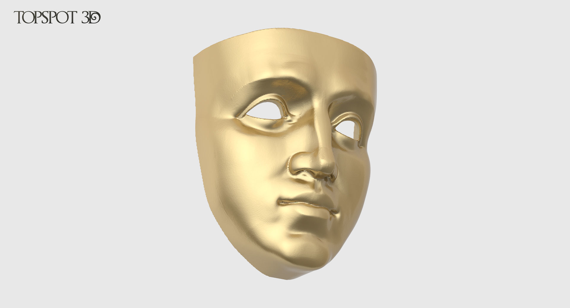 Carnival Mask 3D print model_1