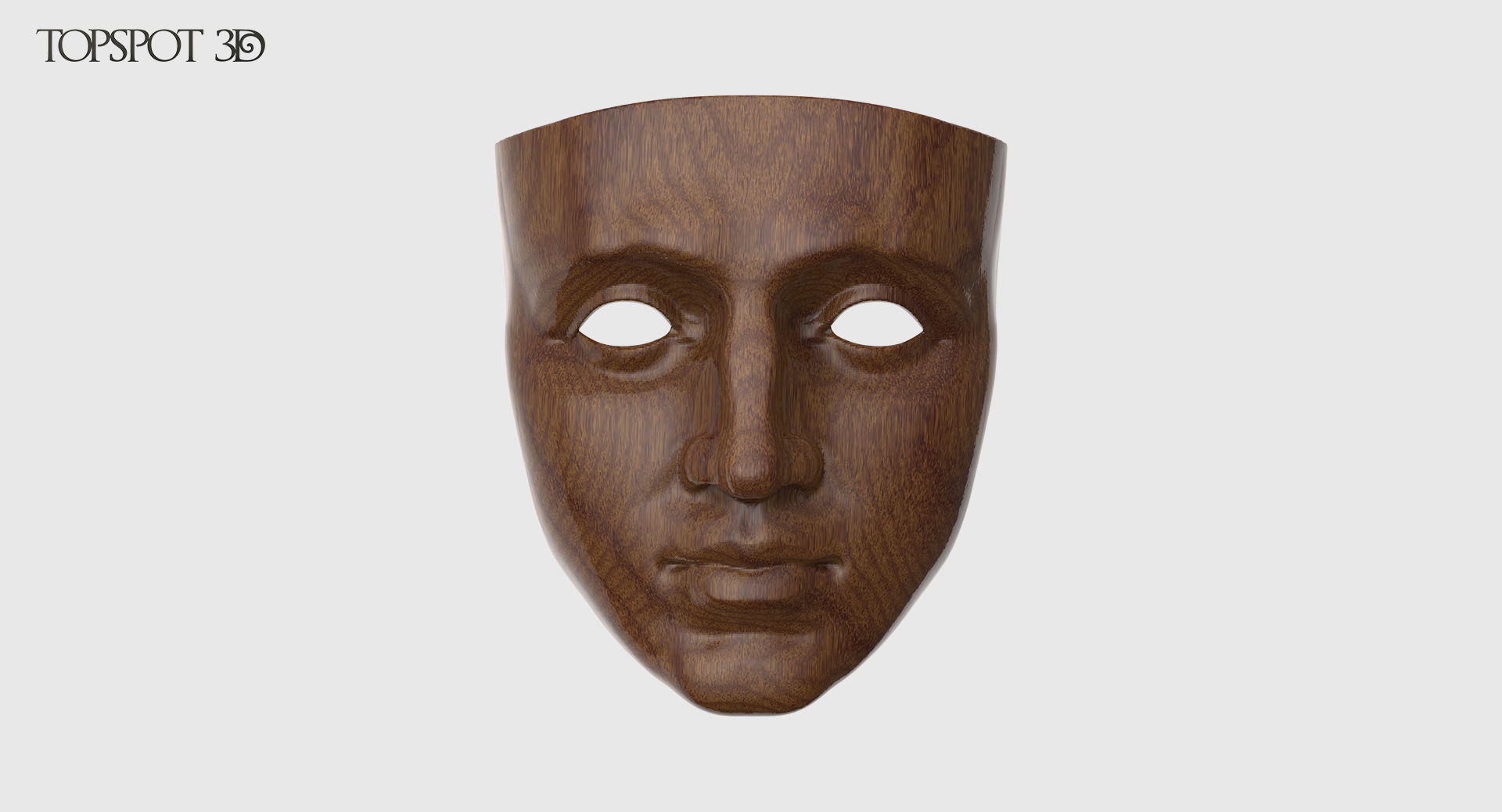 Carnival Mask 3D print model_9