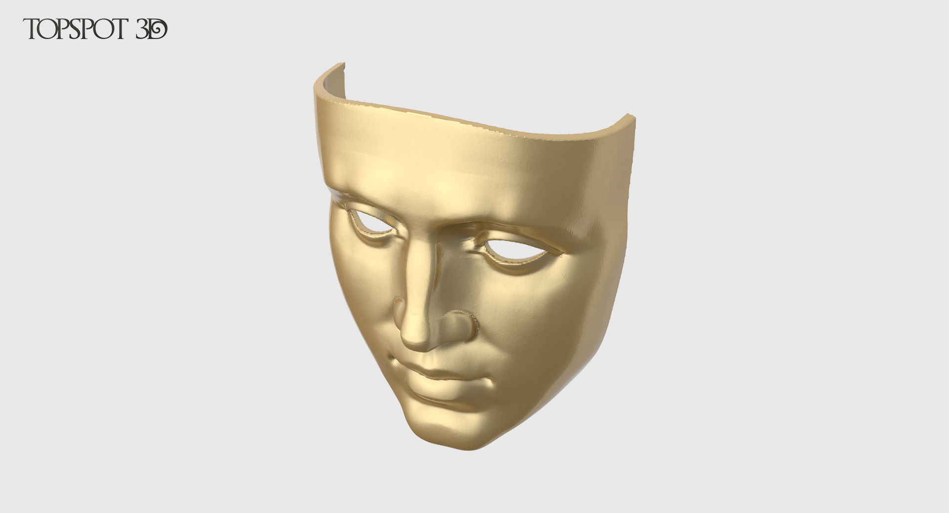 Carnival Mask 3D print model_6