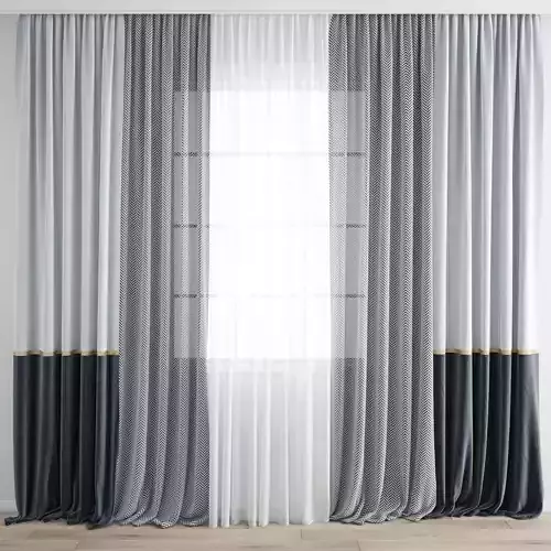 Curtain 316 3D model