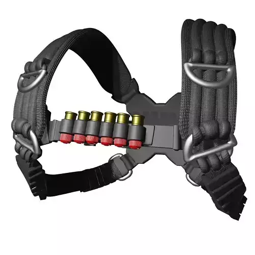 One12Scale Tactical chest harness  3D print model