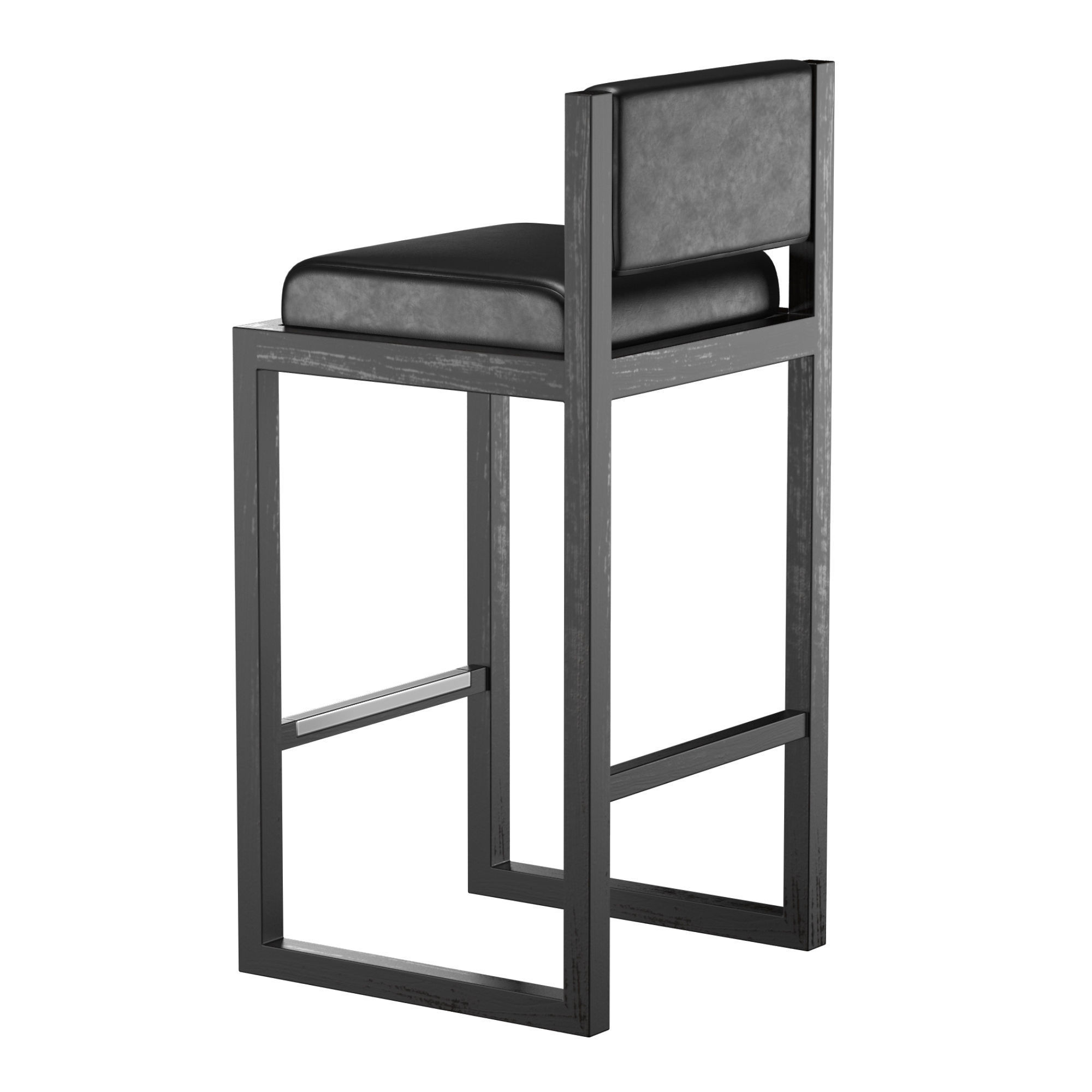 MERCER BAR STOOL 3D model_2