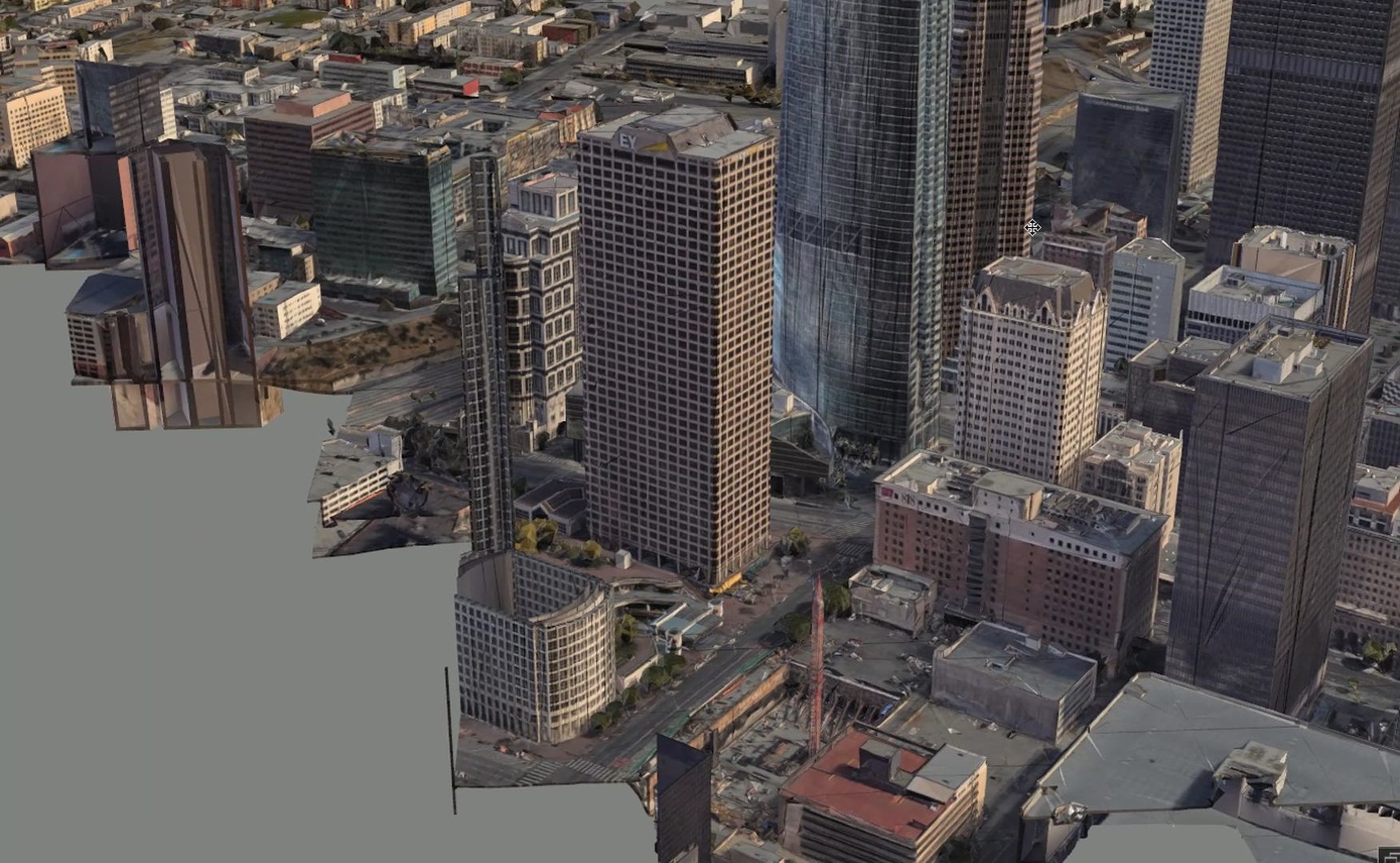 Los Angeles City Zone Building 3D model_8