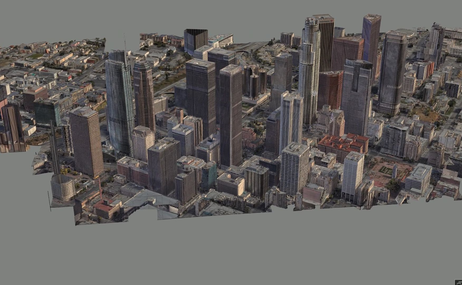 Los Angeles City Zone Building 3D model_6