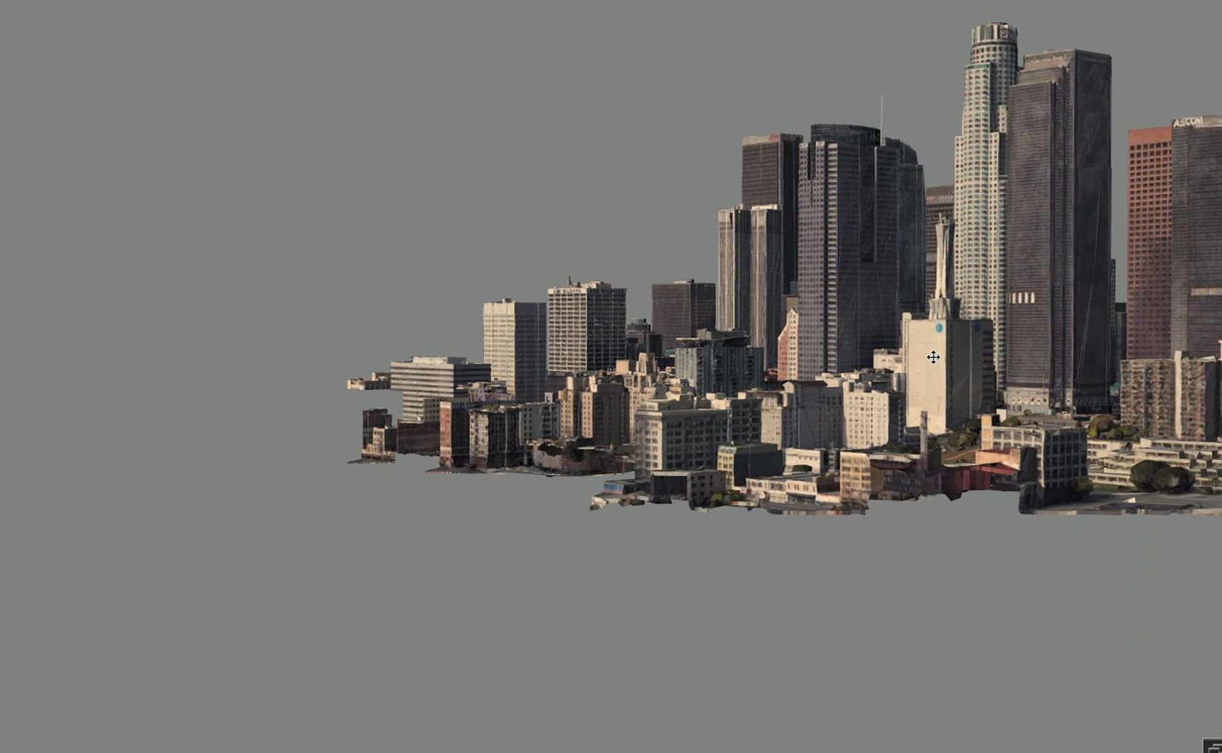 Los Angeles City Zone Building 3D model_10