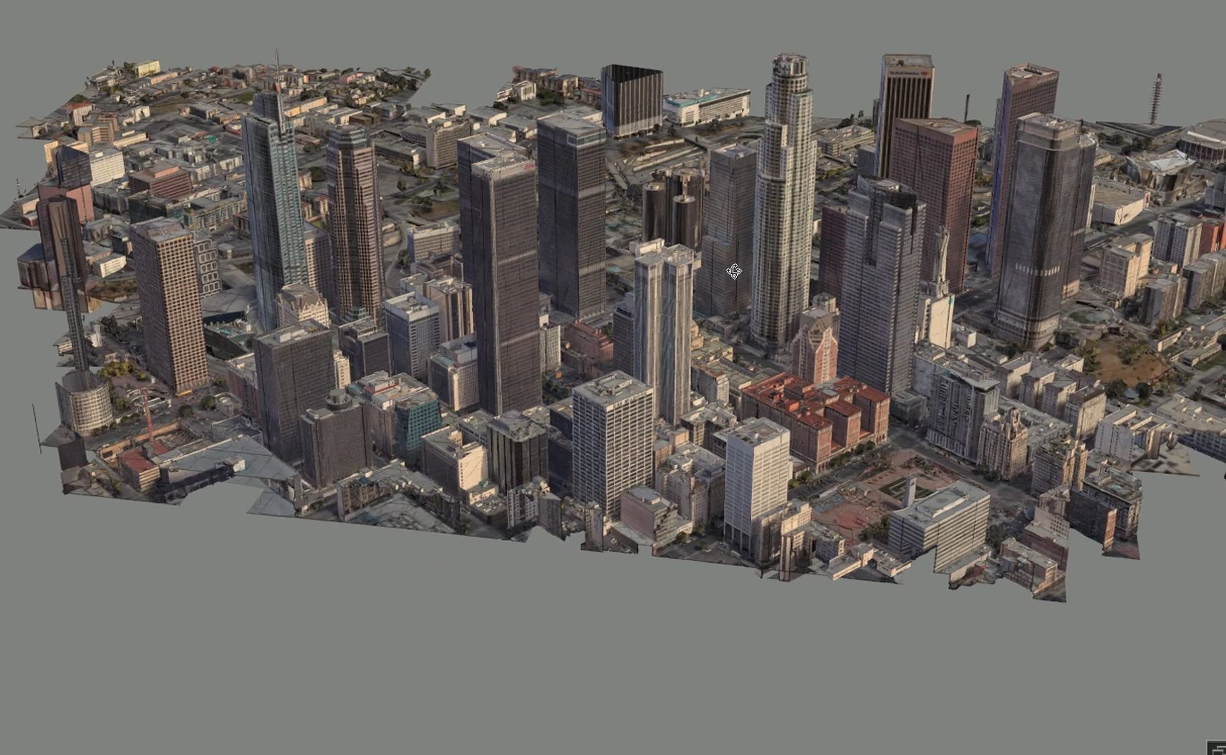 Los Angeles City Zone Building 3D model_5