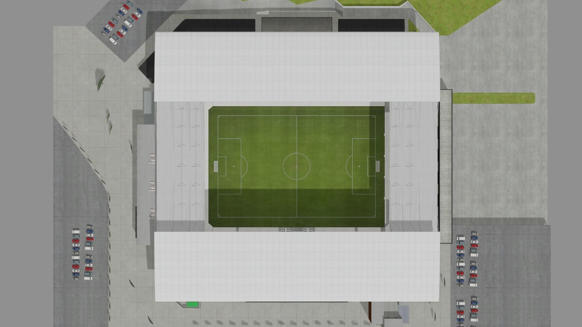 Q2 Stadium - Austin FC Texas USA 3D model_11