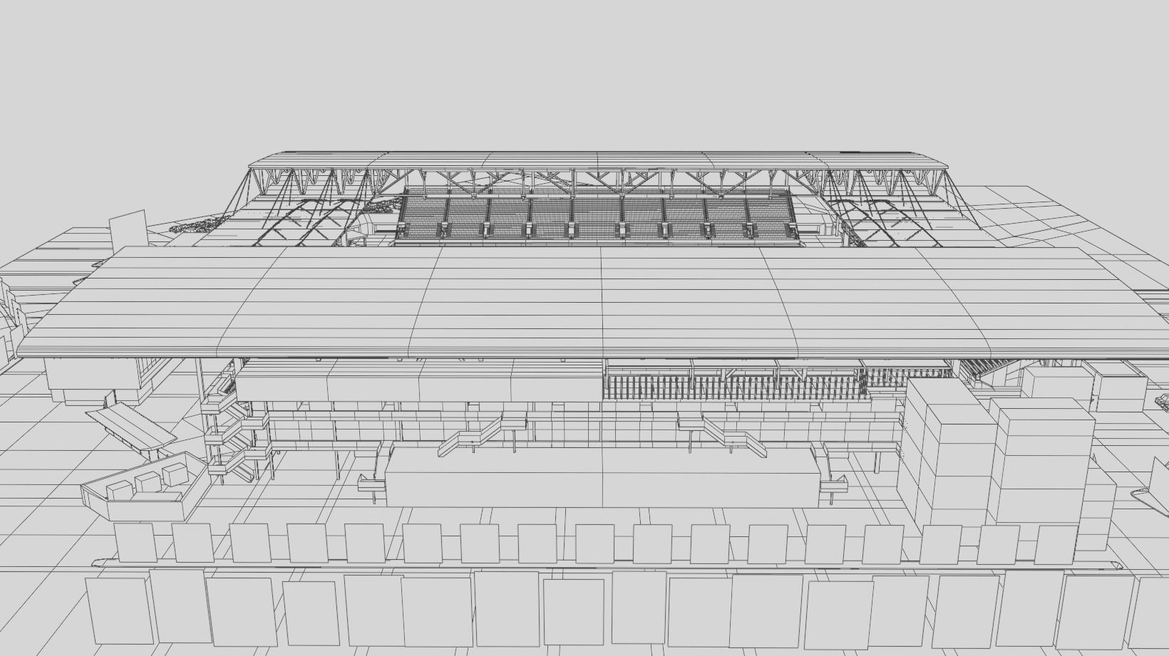 Q2 Stadium - Austin FC Texas USA 3D model_20