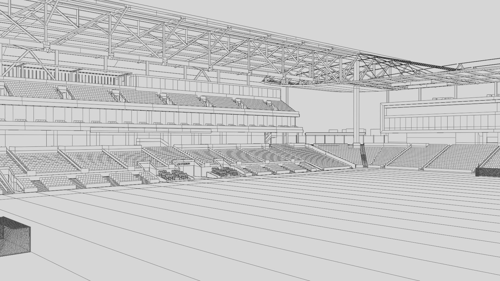 Q2 Stadium - Austin FC Texas USA 3D model_16