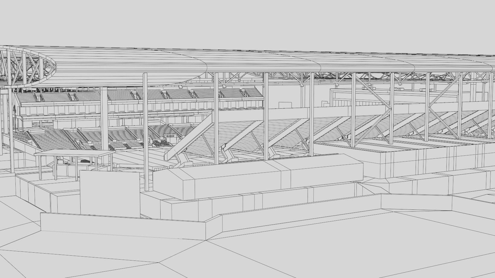 Q2 Stadium - Austin FC Texas USA 3D model_22