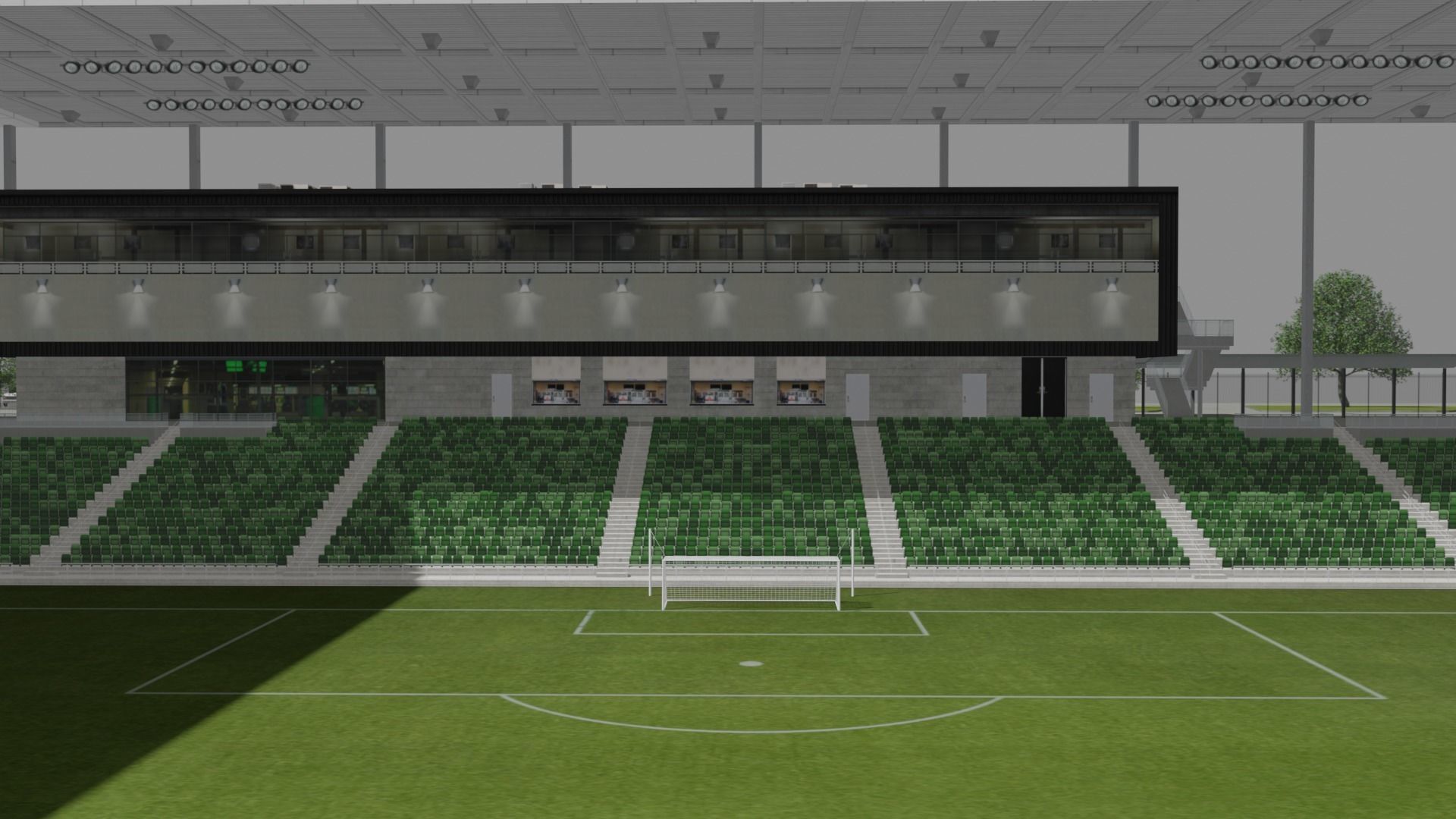 Q2 Stadium - Austin FC Texas USA 3D model_9