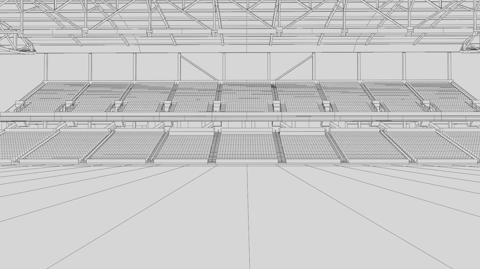 Q2 Stadium - Austin FC Texas USA 3D model_14