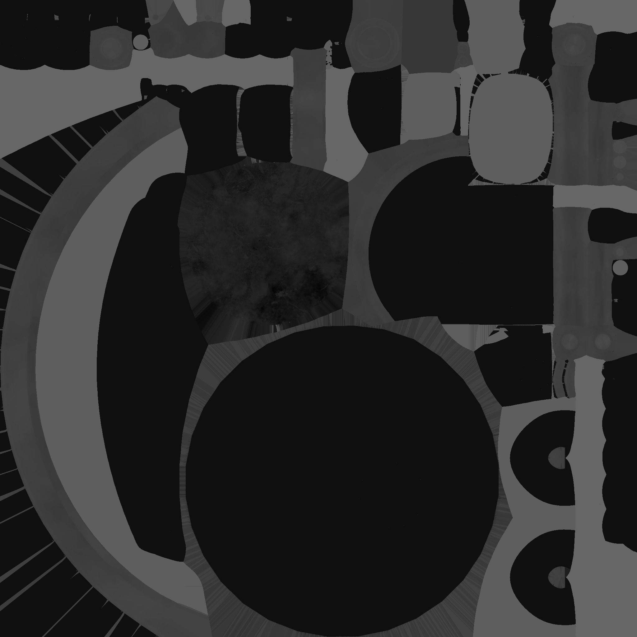 Cute Robot D01 Orange Blue - SciFi Character Design Low-poly 3D model_26