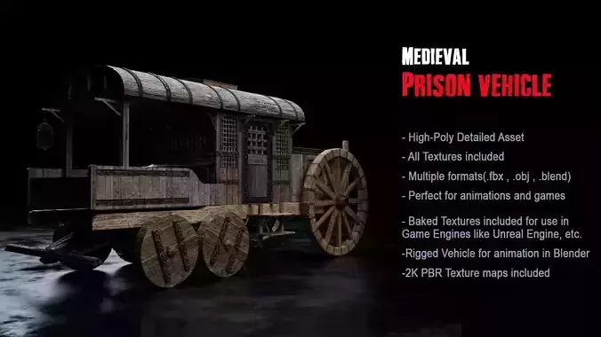 Medieval Prison Vehicle