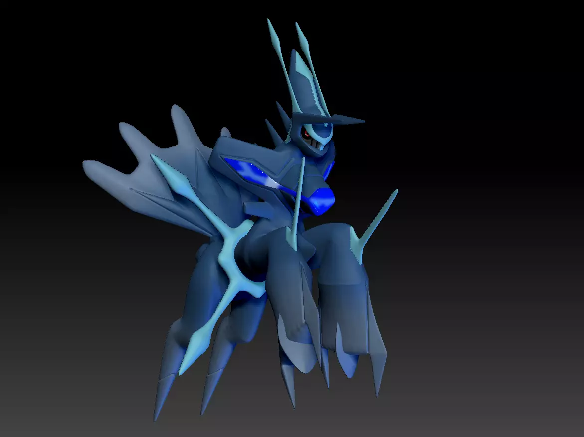 Pokemon Dialga Origin 3D print model_0