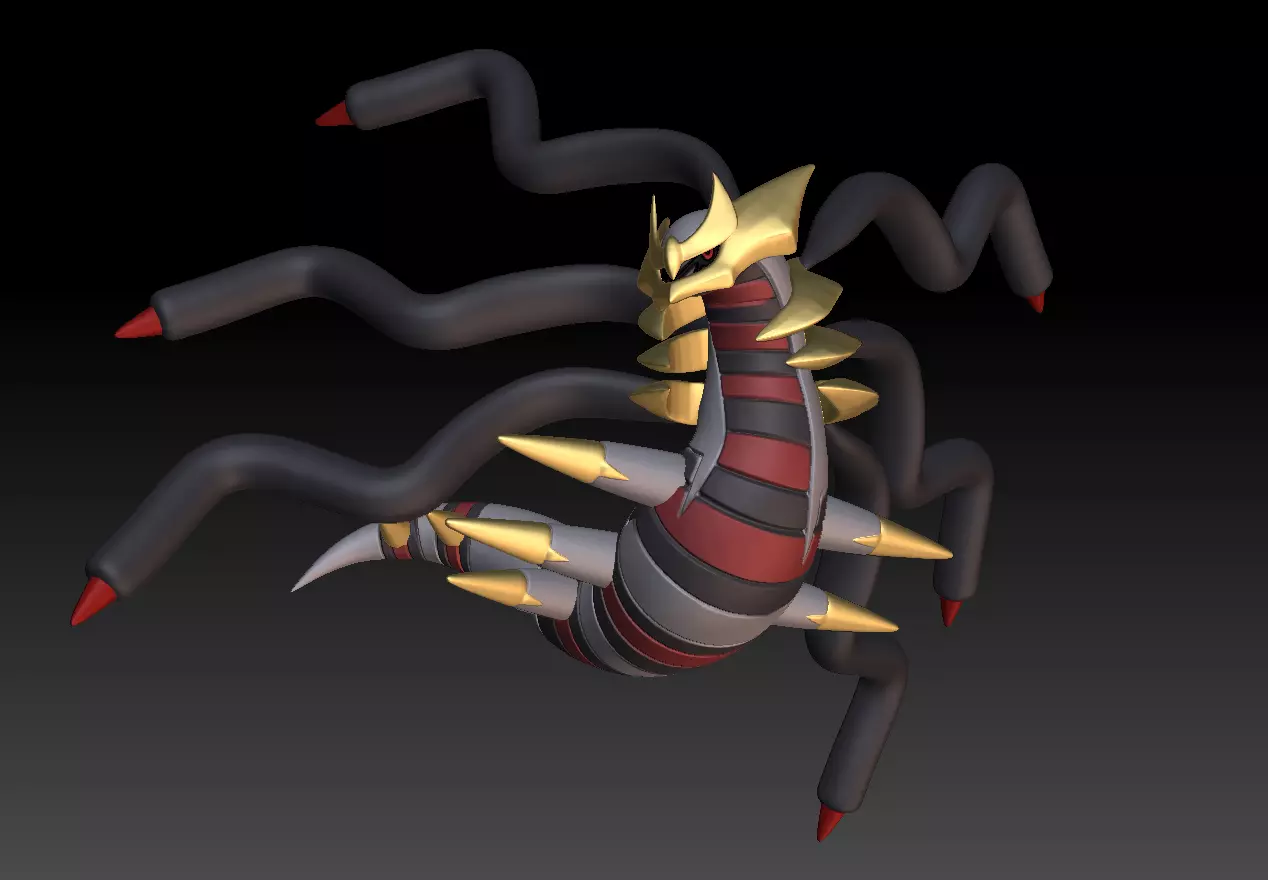 Pokemon Giratina Origin 3D print model