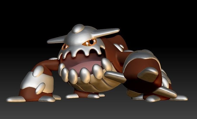 Pokemon Heatran 3D print model