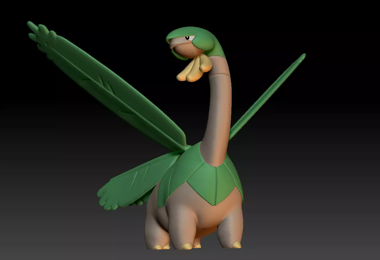 Pokemon Tropius 3D print model_0