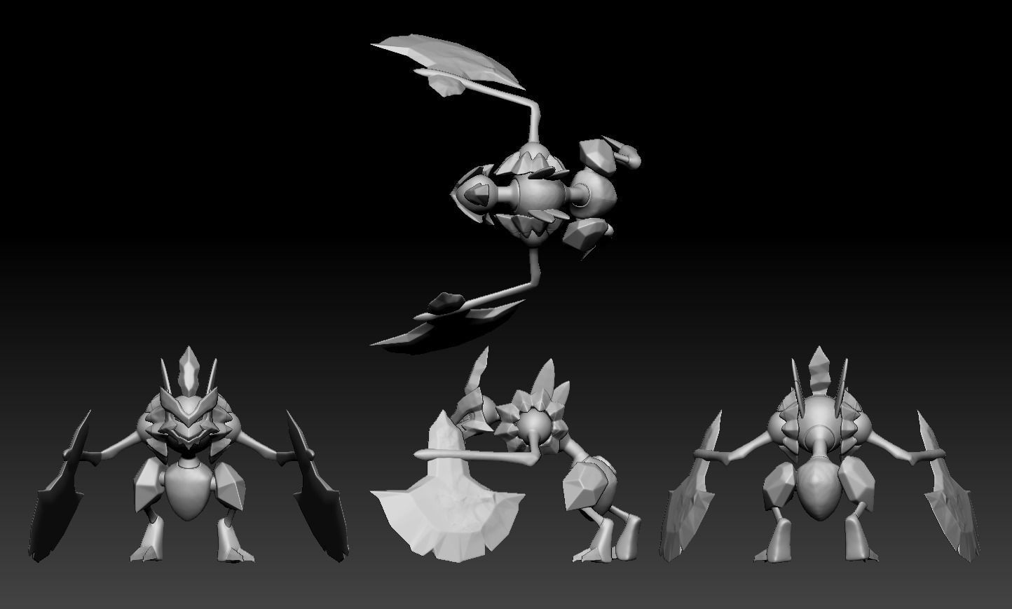 Pokemon Kleavor 3D print model_1