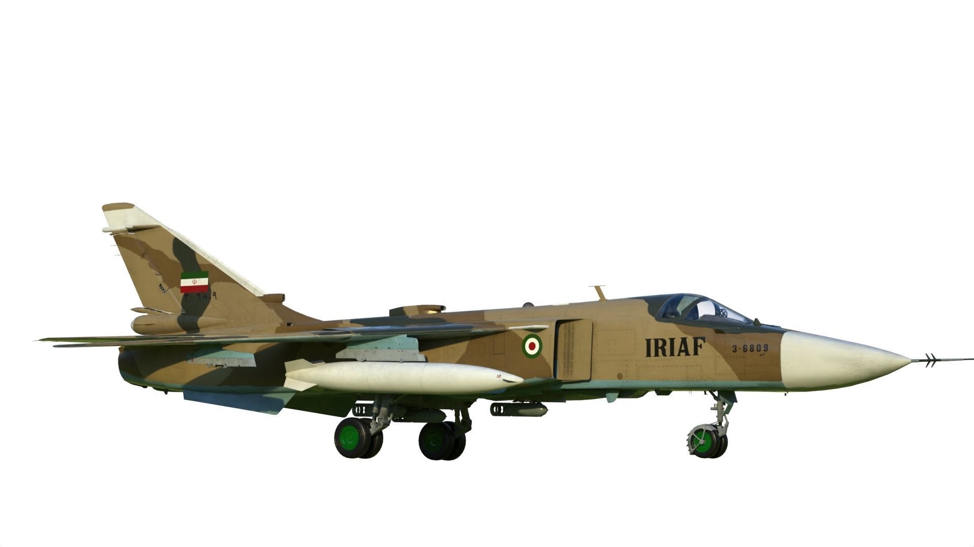 Su-24 3D model_2