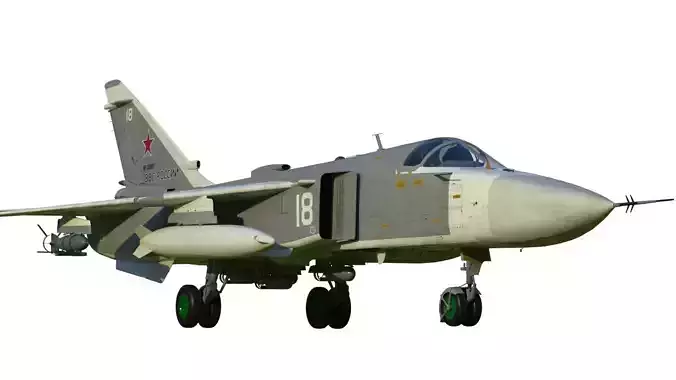 Su-24 3D model Su-24 3D model