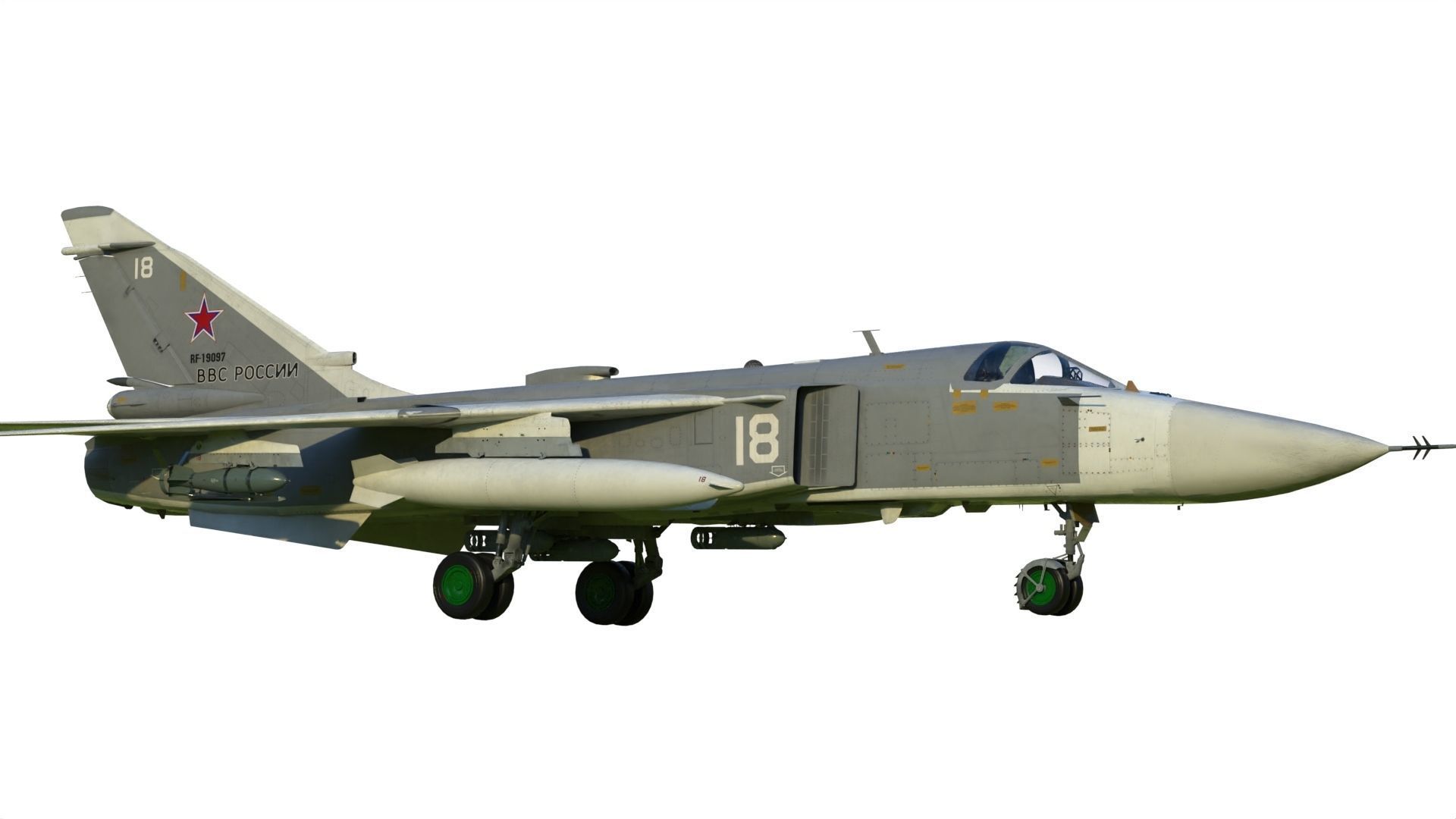 Su-24 3D model_1