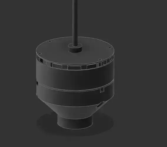 Magnetic Generator wind turbine AND MOTOR 3D print model