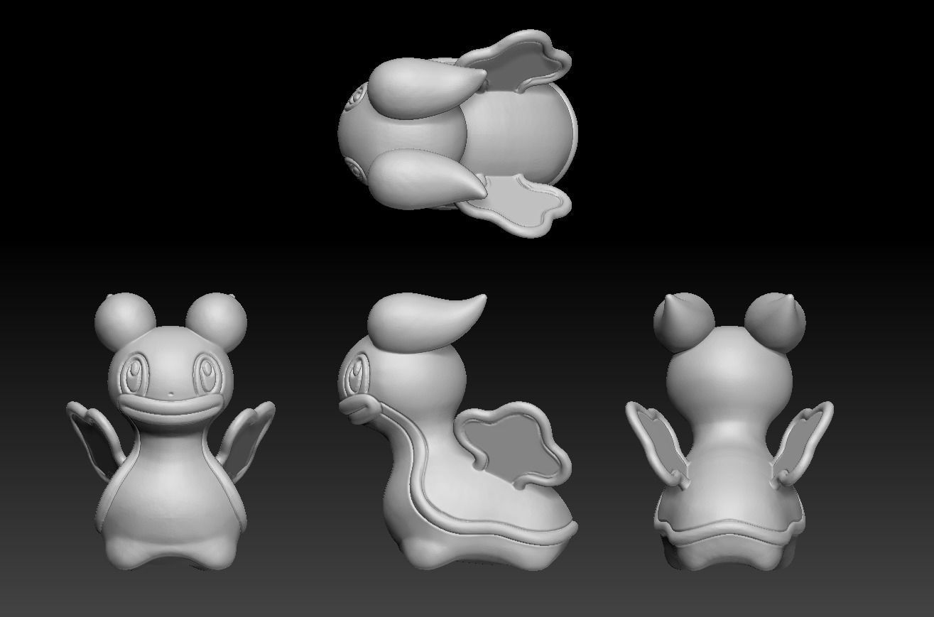 Pokemon Shellos Gastrodon 3D print model_1