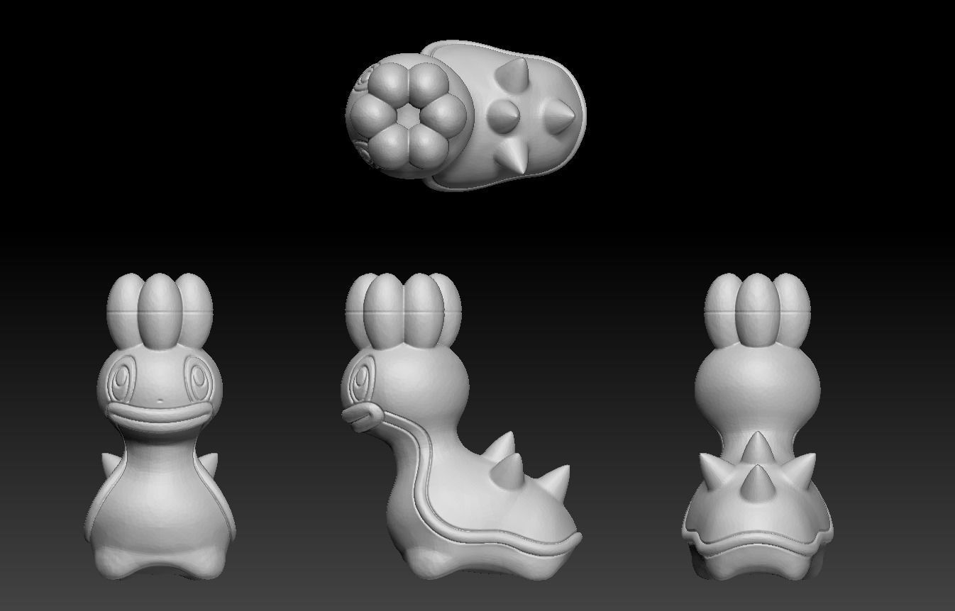 Pokemon Shellos Gastrodon 3D print model_2