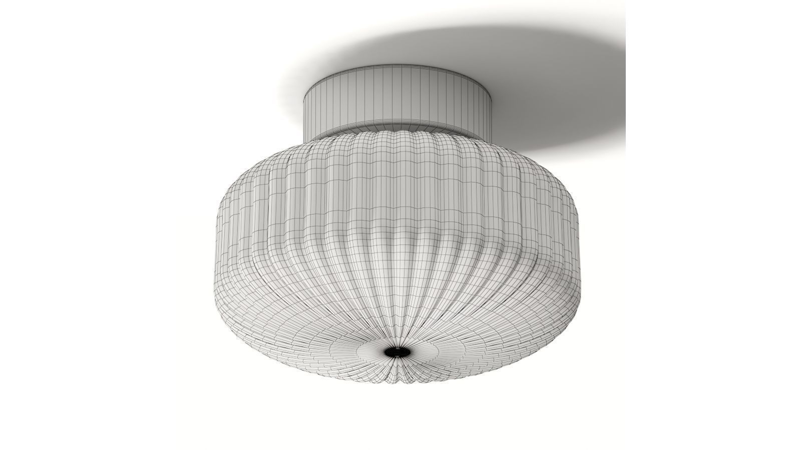 Ikea Solklint Ceiling Lamp 3D model_1